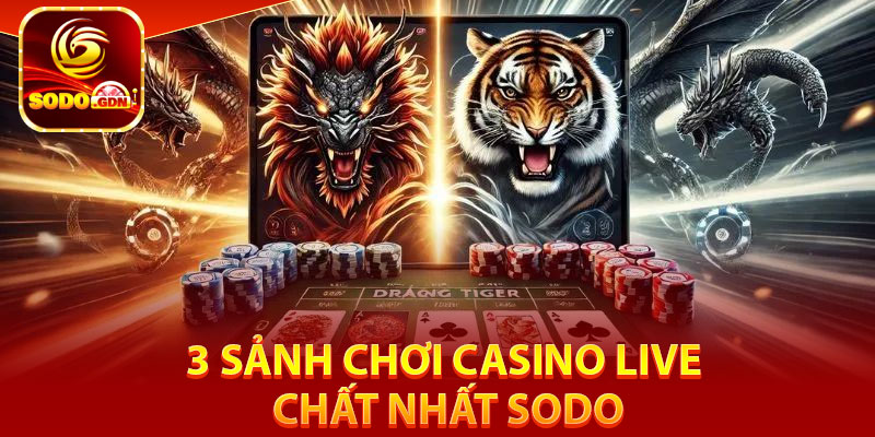 Rồng Hổ Sodo – Sảnh Game Đấu Trí, Nhận Thưởng Siêu Khủng 3 3 sảnh chơi Casino live chất nhất Sodo